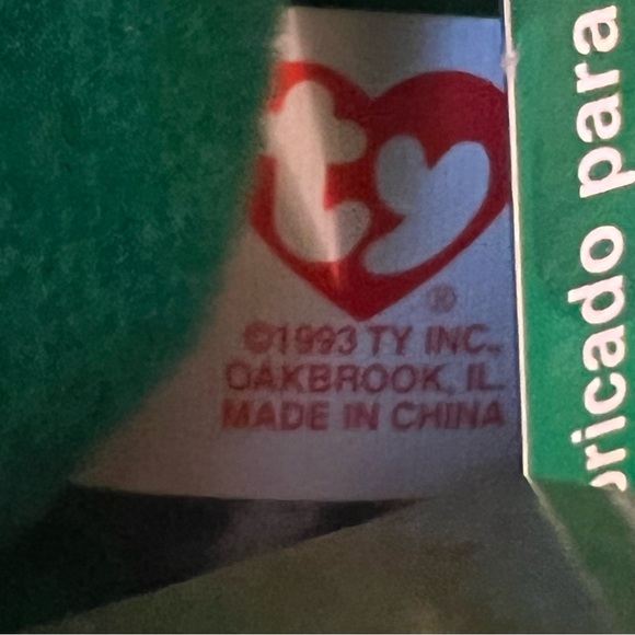 RARE McDonald's Brittania Erin Glory & Maple TY Beanie Babies Bear Complete Set - Picture 15 of 16